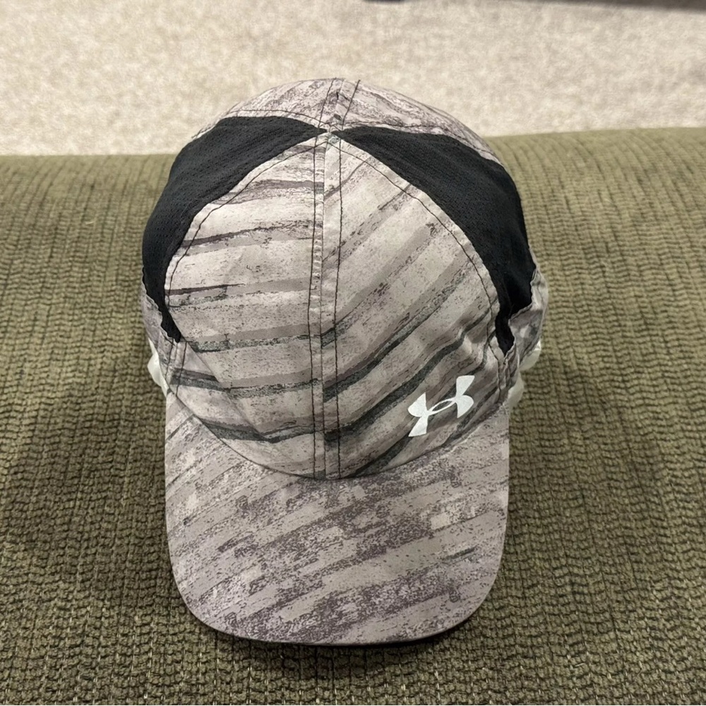Under Armour Women 3.0 Hat Run / Tennis Hat Cap-Gray 1254599 OSFM Lightweight